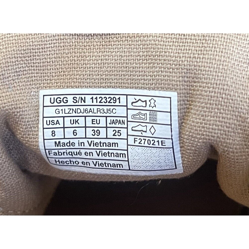 UGG Marin Platform Bootie Chestnut Women’s Size 8 - Picture 8 of 8